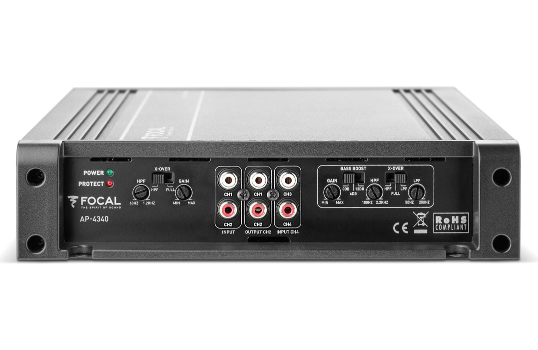 Focal AP4340 Auditor 4/3/2-Channel A/B Class Amplifier