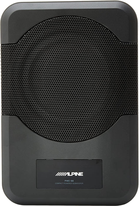 Alpine PWE-S8 8" Compact Subwoofer 120 Watts