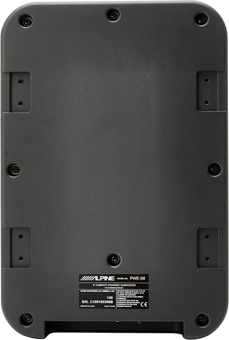 Alpine PWE-S8 8" Compact Subwoofer 120 Watts