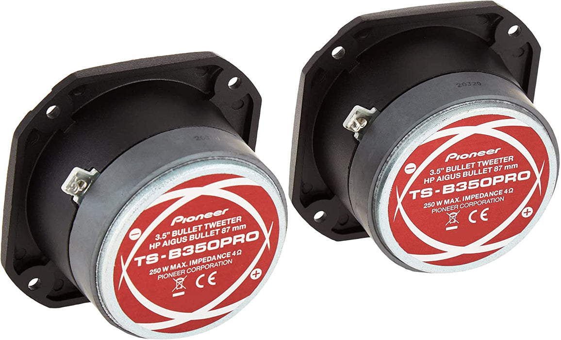 Pioneer PC-TS-B350PRO 3-1/2" Pro Series 250W Bullet Tweeter