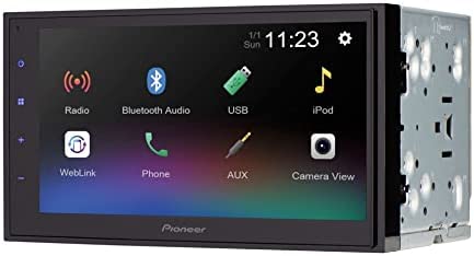 Pioneer PC-DMH-340EX 6.8" Capacitive Touchscreen, Amazon Alexa when Paired with Pioneer Vozsis App, Bluetooth®, Back-up Camera Ready - Digital Media Receiver