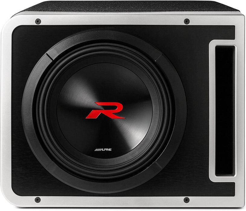 Alpine R2-SB10V Single 10" Alpine Halo R-Series Preloaded Subwoofer Enclosure with ProLink