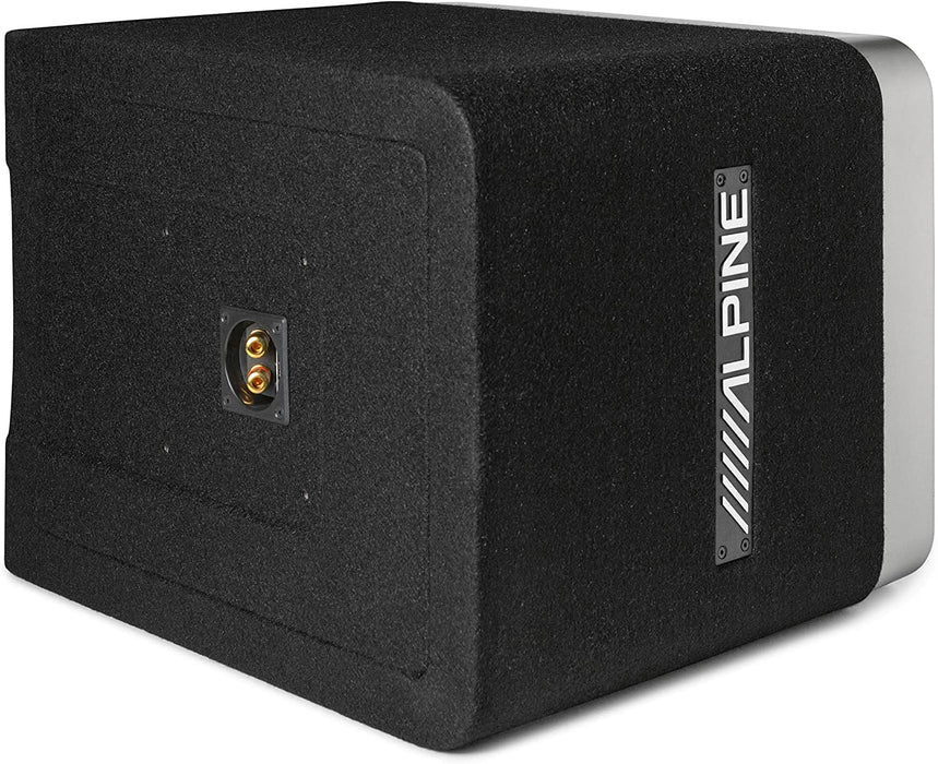 Alpine R2-SB10V Single 10" Alpine Halo R-Series Preloaded Subwoofer Enclosure with ProLink