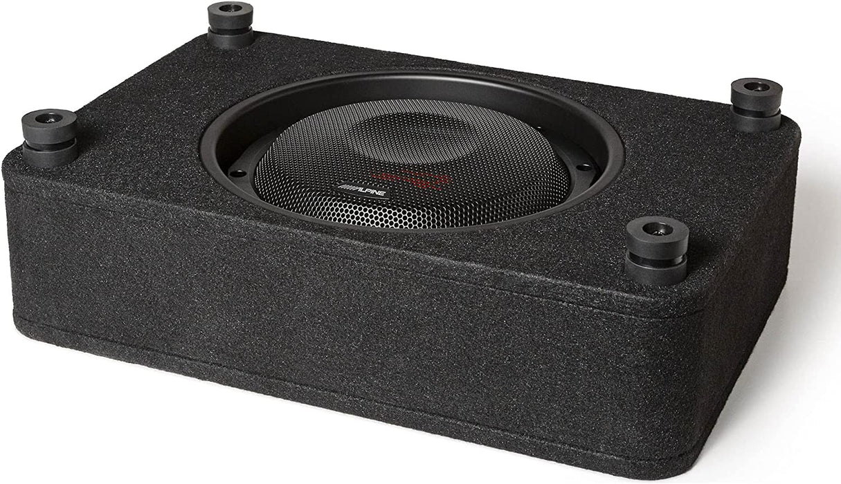 Alpine RS-SB10 10" Halo Shallow Pre-Loaded Subwoofer Enclosure