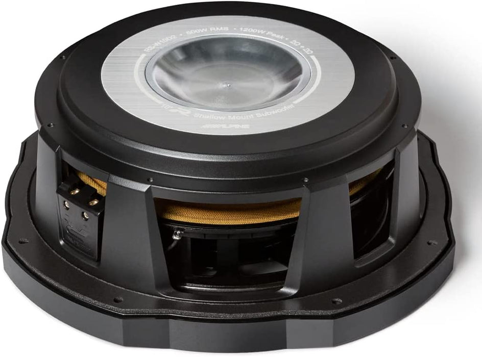 Alpine RS-W12D2 R-Series Shallow 12" Subwoofer, Dual 2-Ohm