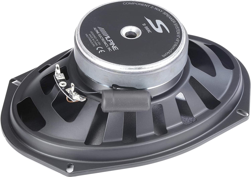 Alpine S-S69C 6x9" Component 2-Way S-series Speaker Set