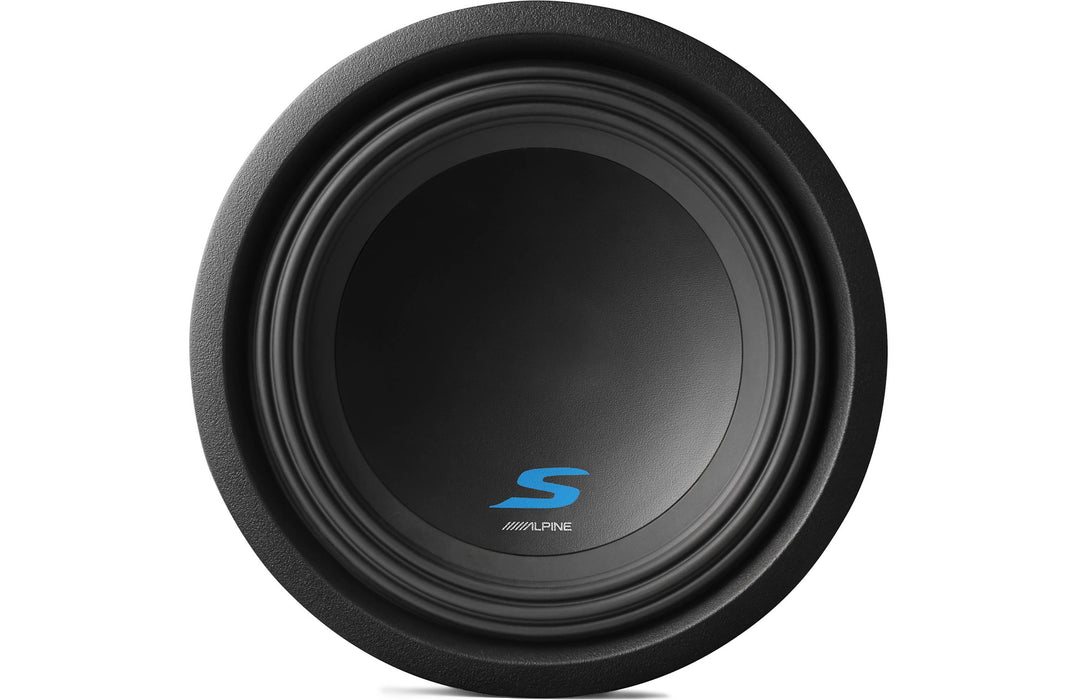 Alpine S-W10D4 10" Subwoofer S-series w / Dual 4-Ohm Voice Coils