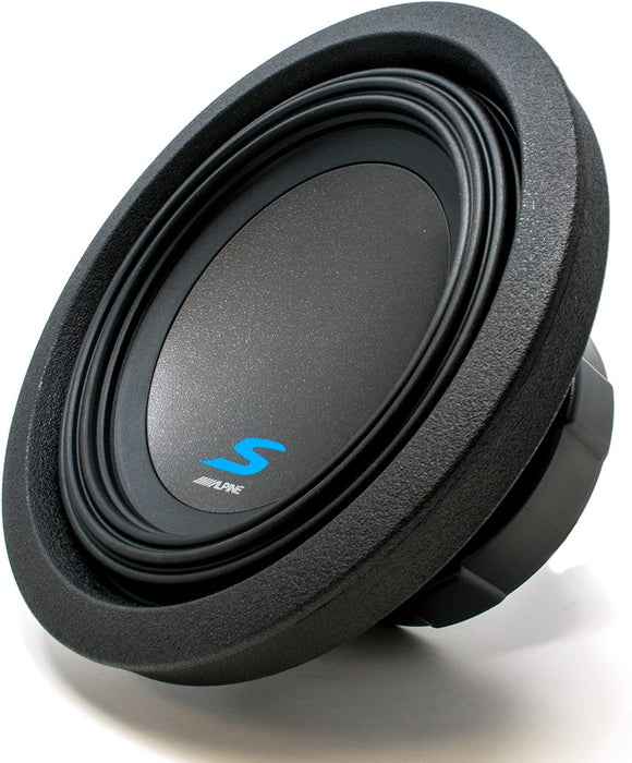 Alpine S-W8D4 8" Subwoofer S-series w / Dual 4-Ohm Voice Coils