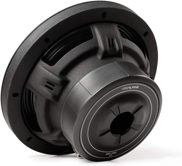 Alpine SWT-10S2 10" Truck Subwoofer w / 2-Ohm Voice Coils