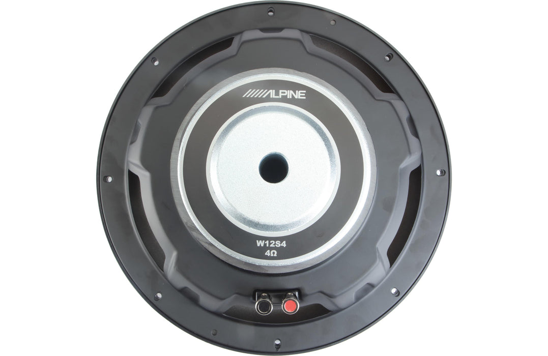 Alpine W12S4 Bass Line Series 12" 4-Ohm Subwoofer (Each)