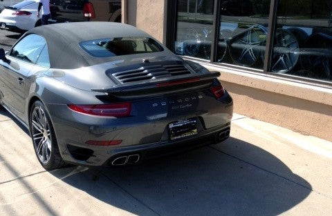 2015 Porsche 911 Turbo Convertible