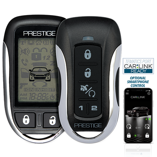 Prestige APS596Z  Two-Way LCD Command Confirming Security System with up to 2,500 feet Operating Range (Install only)