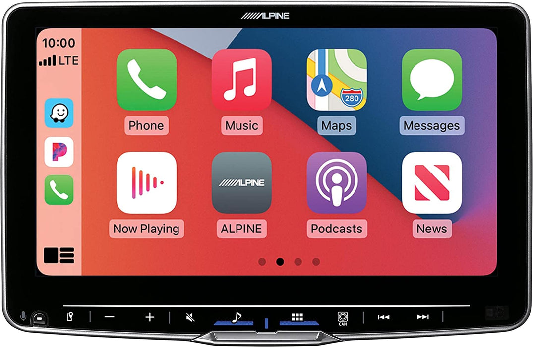 Alpine Halo9 iLX-F509 9" Digital Multimedia Receiver w/Apple CarPlay/Android Auto