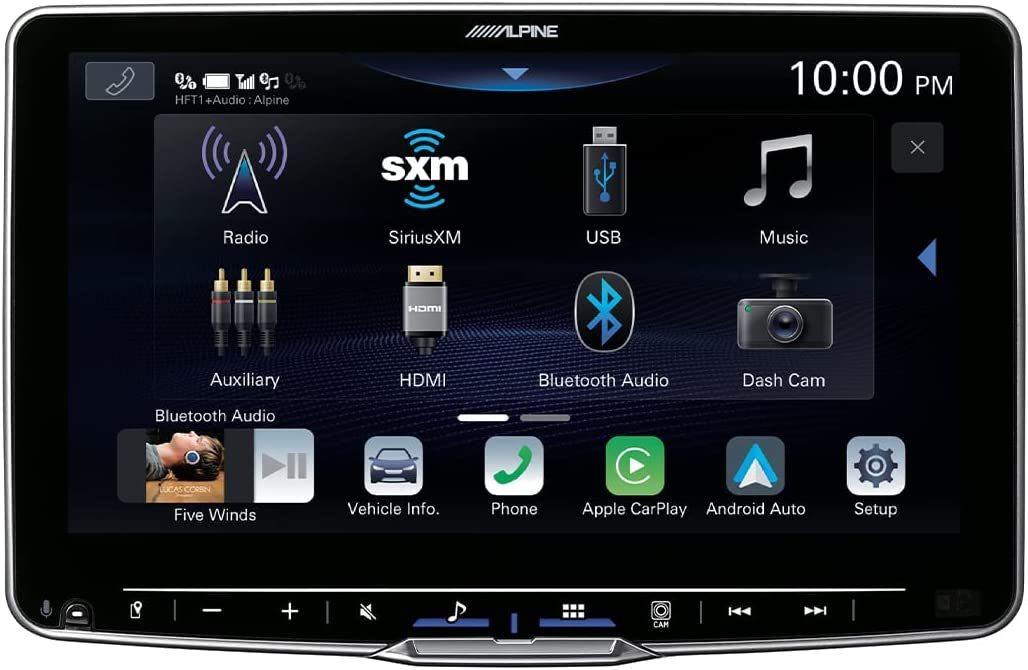 Alpine  ILX-F511 Halo11  11" Floating Style Head Unit