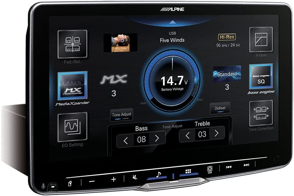 Alpine  ILX-F511 Halo11  11" Floating Style Head Unit