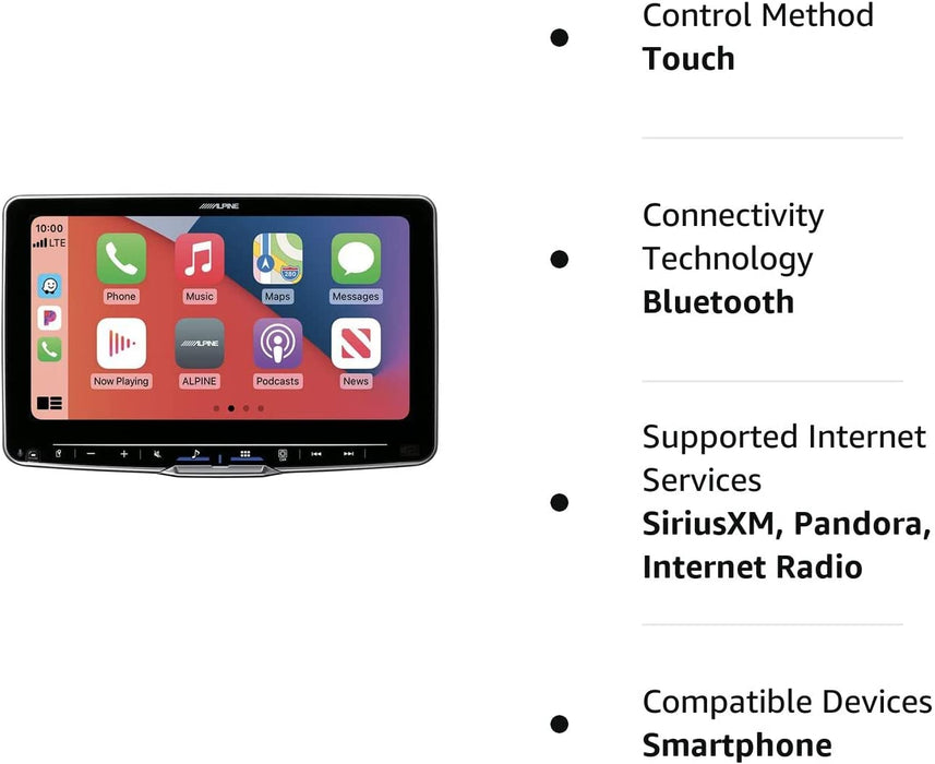 Alpine  ILX-F511 Halo11  11" Floating Style Head Unit
