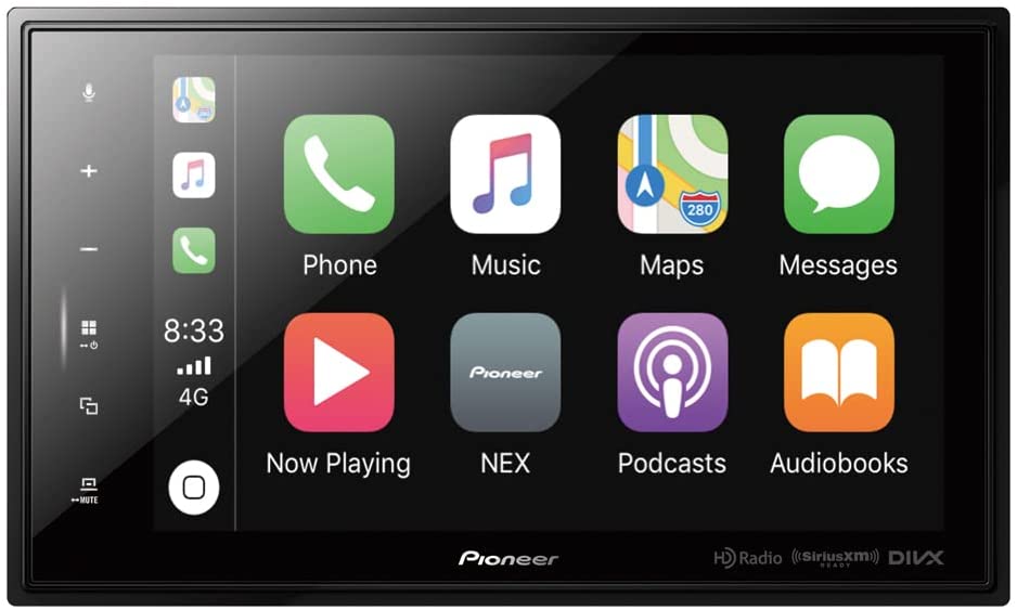 Pioneer DMH-C5500NEX 8" Amazon Alexa When Paired with Pioneer Vozsis App, Android Auto, Apple CarPlay, Bluetooth, HD Radio - Modular Solutions Digital Media Receiver