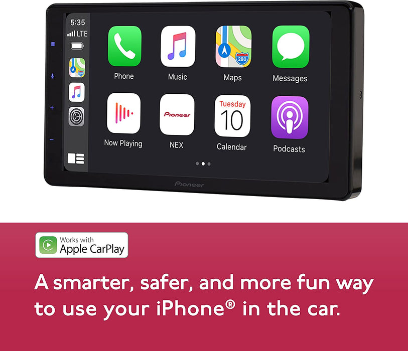 Pioneer DMH-WC6600NEX 9" Amazon Alexa Built-in, Android Auto, Apple CarPlay, Bluetooth - Modular Solutions Receiver