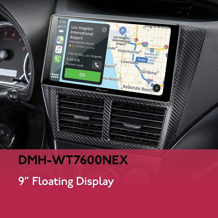 Pioneer DMH-WT5000NEX 9" - Amazon Alexa Built-in, Android Auto, Apple CarPlay, Bluetooth - Floating Type Multimedia Receiver