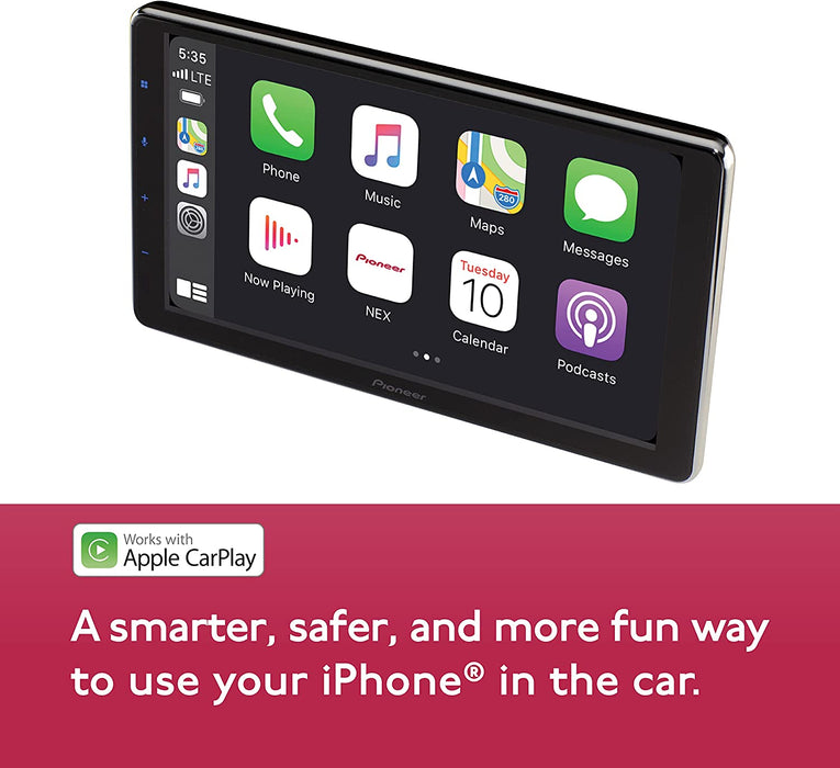 Pioneer DMH-WT5000NEX 9" - Amazon Alexa Built-in, Android Auto, Apple CarPlay, Bluetooth - Floating Type Multimedia Receiver