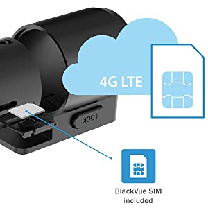 BlackVue DR750X-2CH DMS LTE Plus with 32GB microSD Card | Full HD LTE Cloud Dashcam and Driver Monitoring System