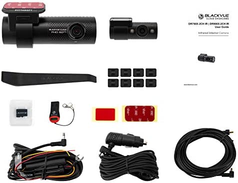 BlackVue DR750X-2CH IR Plus 32GB | Full HD Infrared Interior Cloud Dashcam | Built-in Wi-Fi, GPS, Parking Mode Voltage Monitor | LTE via Optional CM100 Module