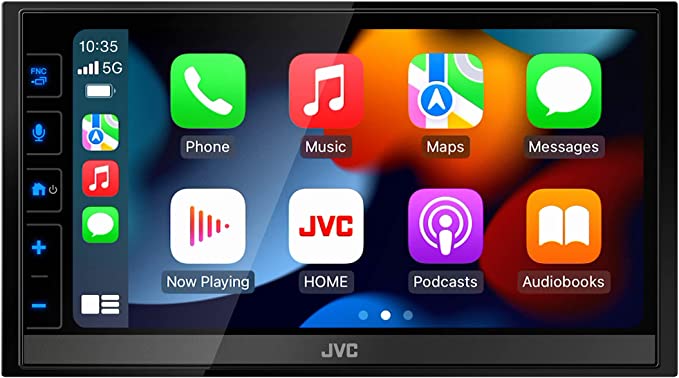 JVC KW-V660BT 6.8-inch Multimedia Receiver w/Apple CarPlay & Android Auto