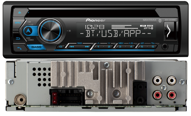 Pioneer PC-DEH-S4200BT Am/Fm/Cd/BT/Aux/USB Smart Sync App Compatible Radio SDIN