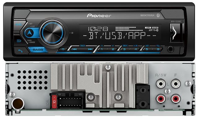 Pioneer PC-MVH-S320BT Shallow Chassis Mechless Digital Media, Smart Sync App Compatible Am/Fm/BT/Aux/USB Radio SDIN