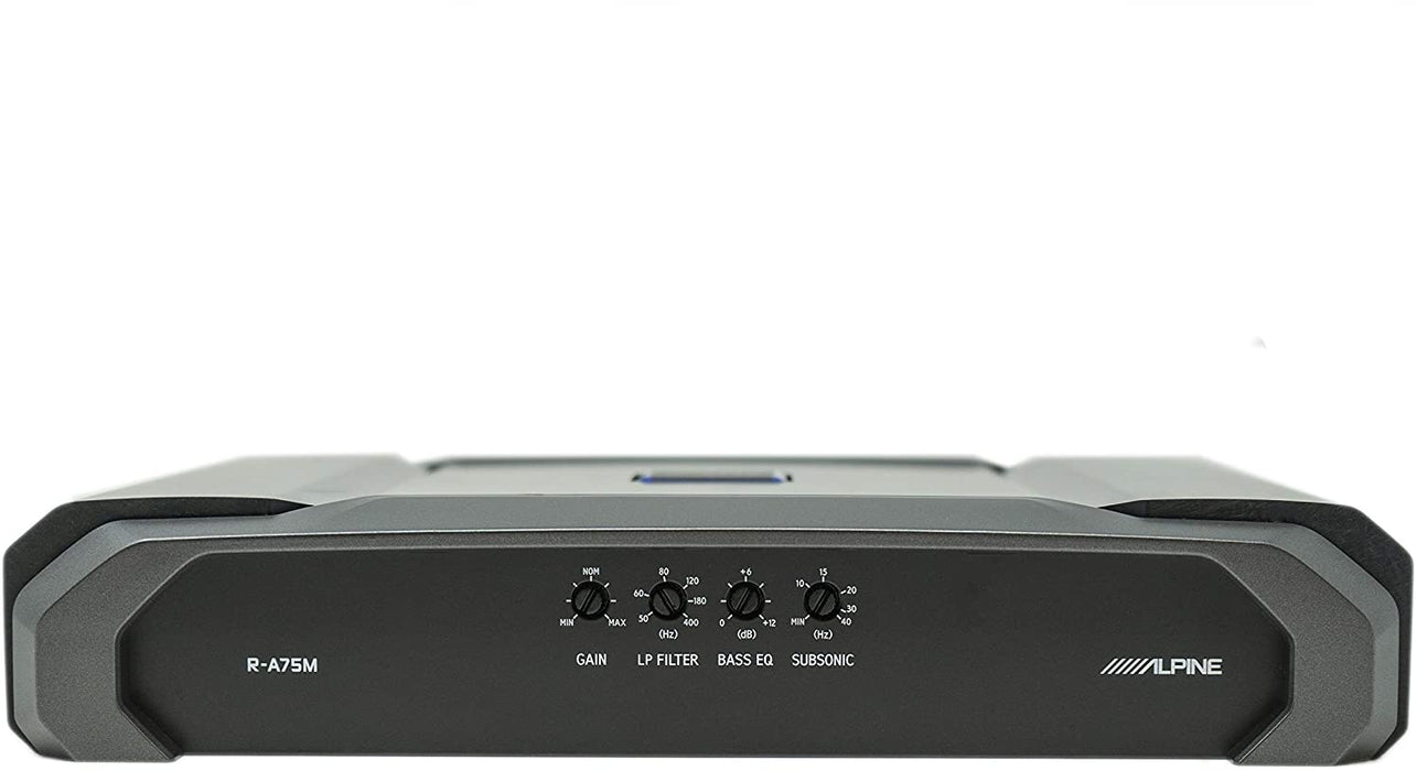 Alpine R2-A75M 750W Mono Amp Hi-Res Certified