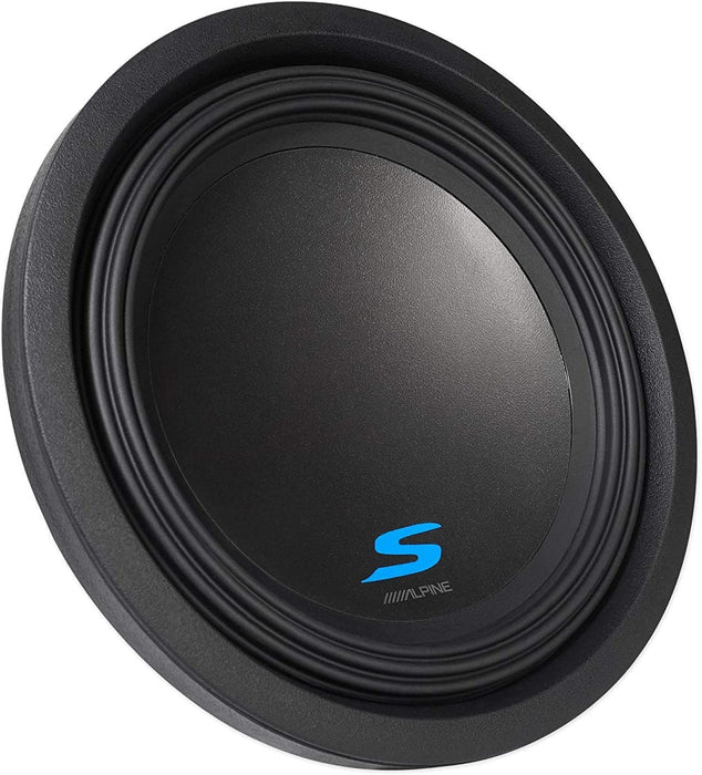 Alpine  S-W12D2 12" Subwoofer S-series w / Dual 2-Ohm Voice Coils