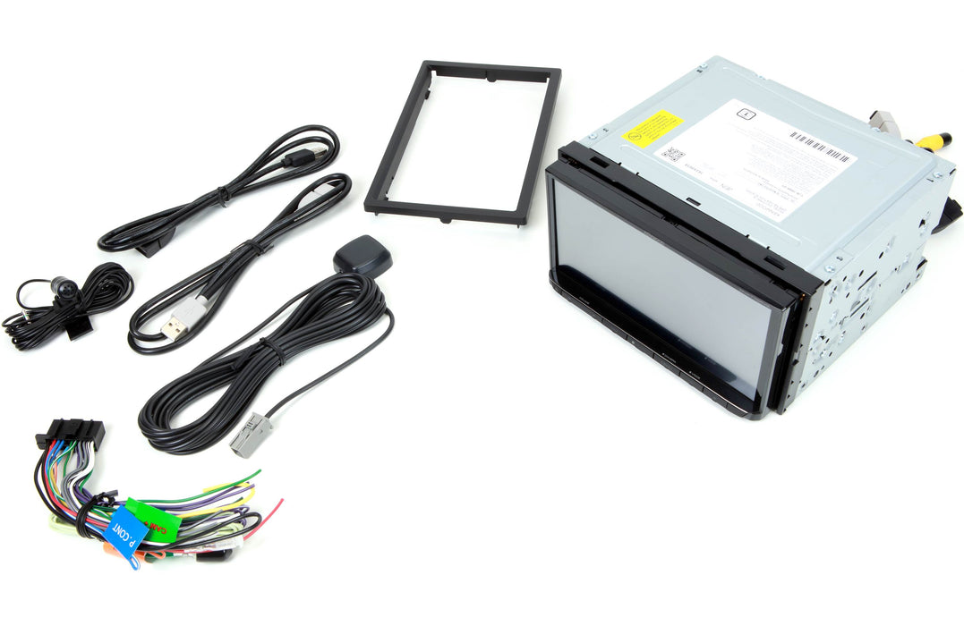 Kenwood DNX775RVS multimedia receiver provides a 6.95" touchscreen display, in-built GPS navigation, and multiple audio inputs and outputs for superior sound quality.