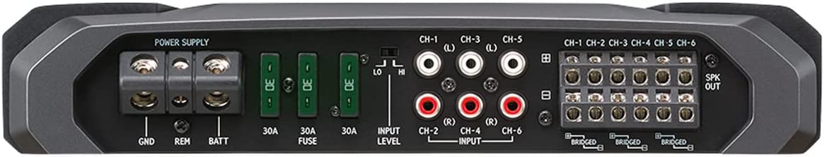 Alpine R-A90S 6 / 5 / 4 / 3 Channel Power Amplifier