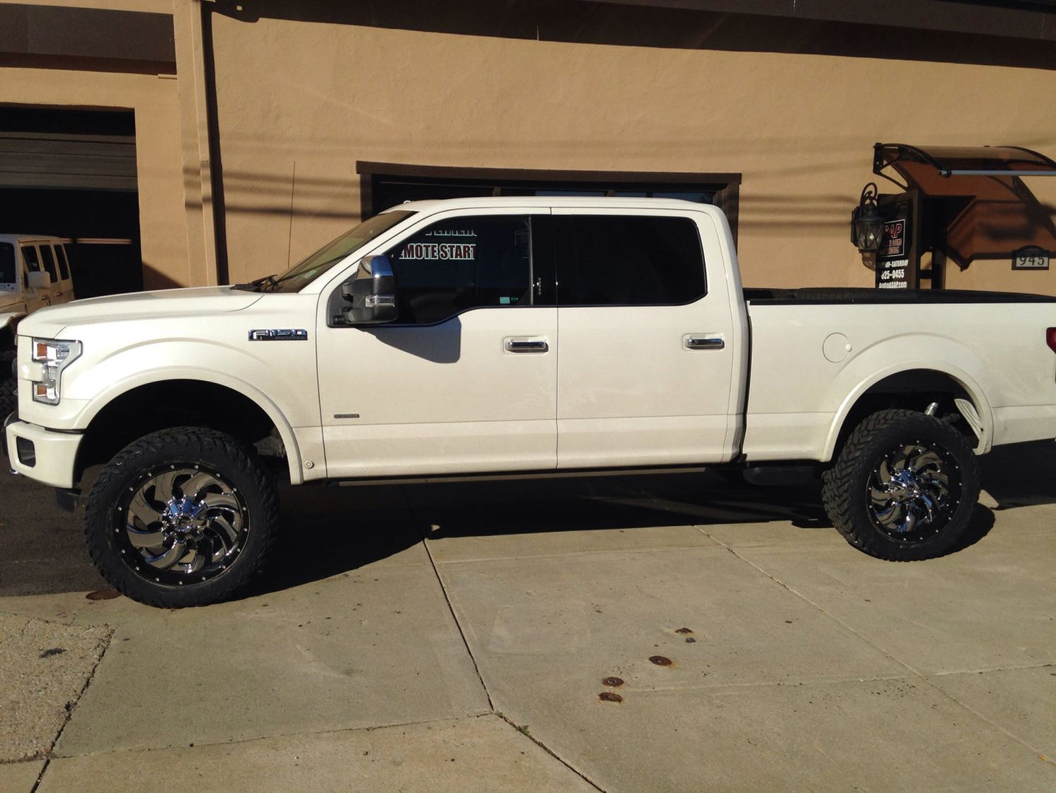 2015 F150 Platinum Lifted