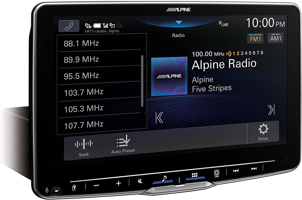 Alpine Halo9 iLX-F509 9" Digital Multimedia Receiver w/Apple CarPlay/Android Auto
