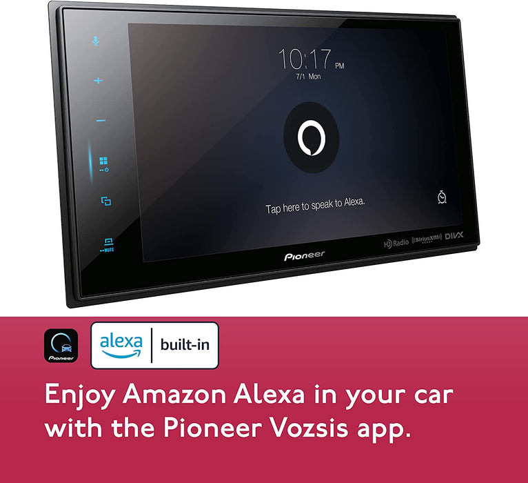 Pioneer DMH-C5500NEX 8" Amazon Alexa When Paired with Pioneer Vozsis App, Android Auto, Apple CarPlay, Bluetooth, HD Radio - Modular Solutions Digital Media Receiver