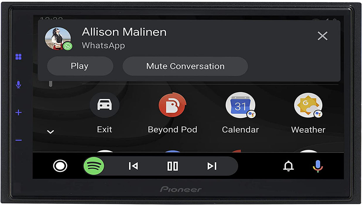 Pioneer DMH-WC5700NEX 6.8" Car Stereo, Multimedia Receiver with Wireless or Wired Apple CarPlay, Android Auto, Amazon Alexa, Hands-Free Bluetooth, SiriusXM Ready, Capacitive Touchscreen (No CD)