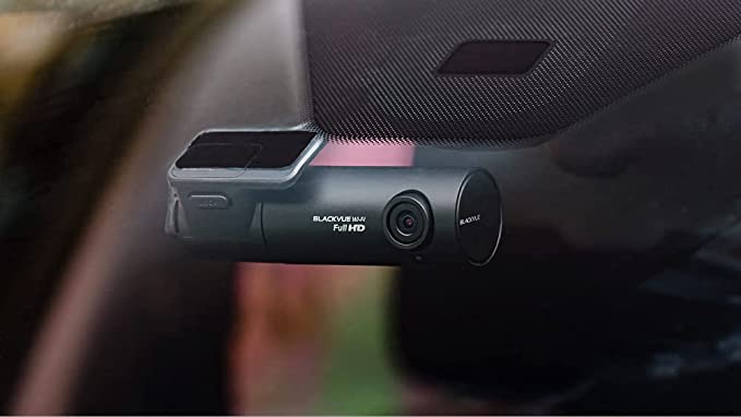 BlackVue DR590X-2CH with 32GB microSD Card | Full HD Wi-Fi Dashcam | Parking Mode Support | Built-in Voltage Monitoring