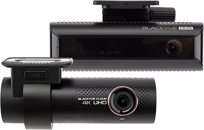 BlackVue DR900X-2CH DMS Plus with 32GB microSD Card | 4K Ultra HD Front Camera and AI-Powered Driver Monitoring System