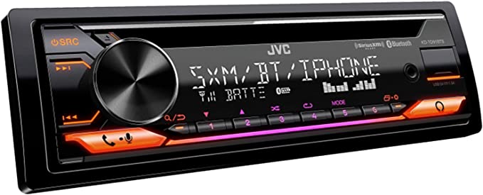 JVC KD-TD91BTS CD Receiver Featuring Bluetooth / USB / SiriusXM / Amazon Alexa