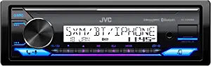 JVC KD-X38MBS 1-DIN Digital Media Receiver Bluetooth, USB, with Variable-Color Illumination