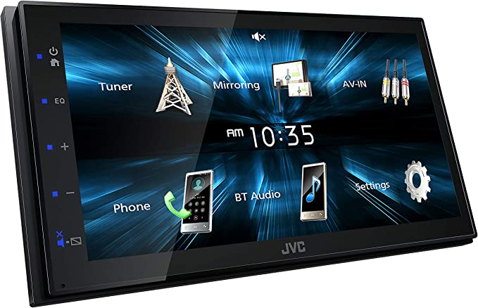 JVC KW-M150BT 2 DIN Touch-Screen Receiver w/6.8" WVGA & Built In Bluetooth