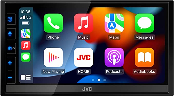 JVC KW-V660BT 6.8-inch Multimedia Receiver w/Apple CarPlay  Android A —  Automotive Sound and Protection