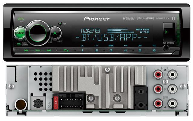 Pioneer PC-MVH-S720BHS Mechless Digital Media Receiver, Smart Sync App Compatible w/ BT, SXM Ready, & HD Radio SDIN