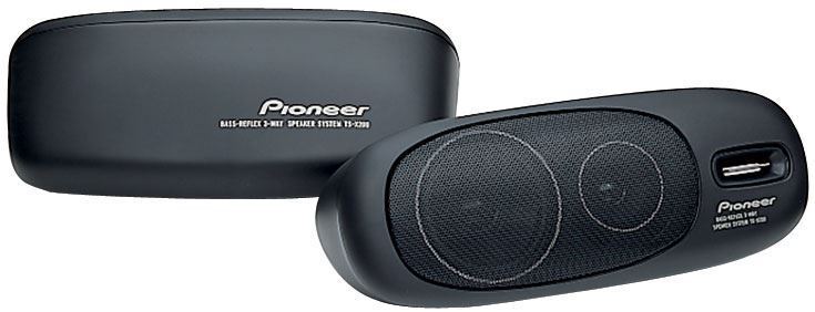 Pioneer PC-TS-X200 3 Way Surface Mount 4" Speaker w/ 80w Max Power (pair)