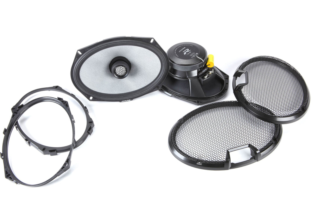 Alpine R2-S69 Hi-Res 6x9 Coaxial Speakers (Pair)
