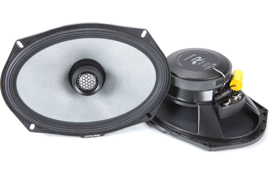 Alpine R2-S69 Hi-Res 6x9 Coaxial Speakers (Pair)