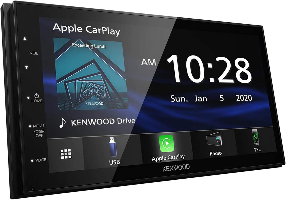  Kenwood DMX47S car stereo receiver provides a 6.8" touchscreen display, multiple inputs and outputs for exceptional audio, and reliable performance.